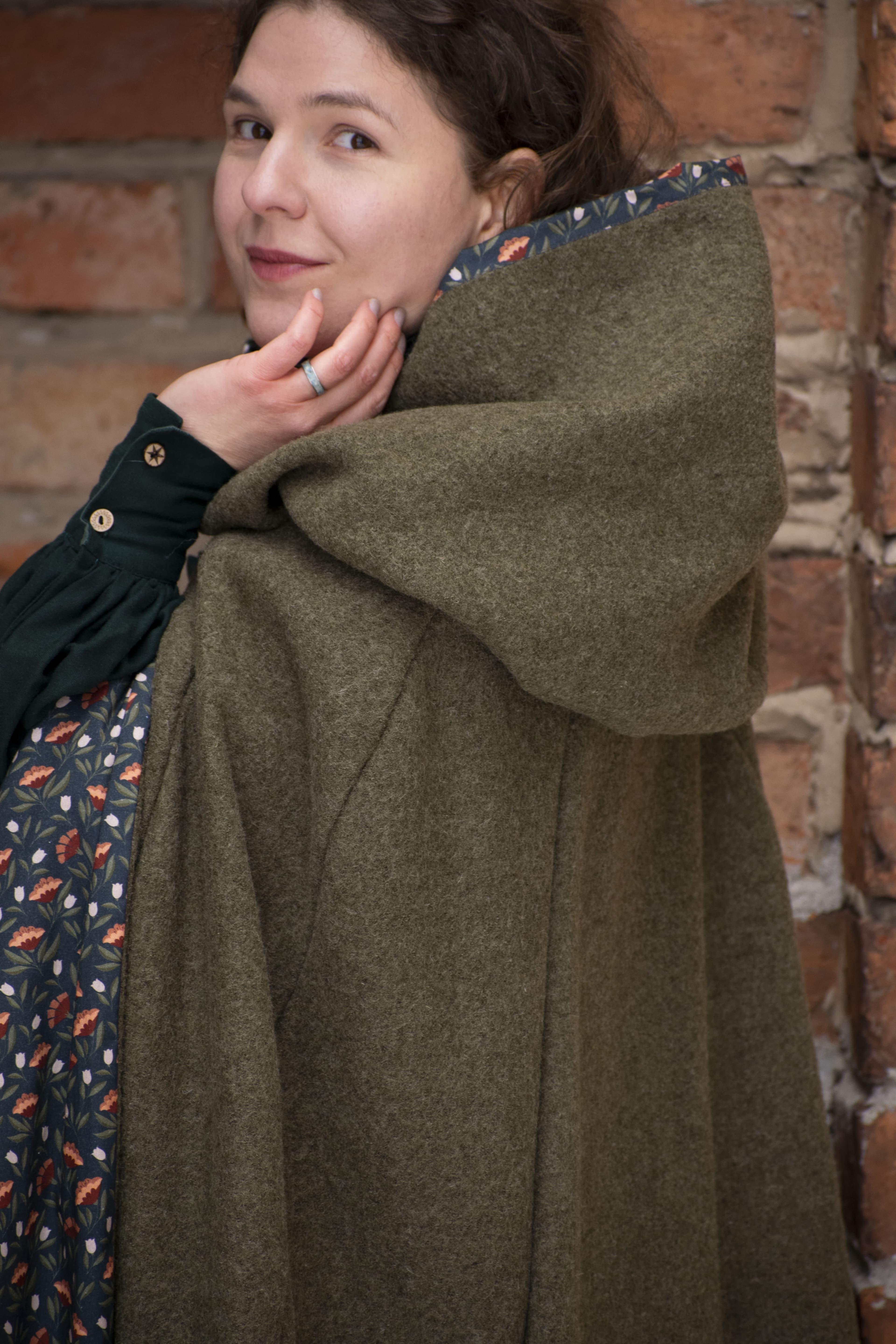 Peleryna "Szept Mchu"